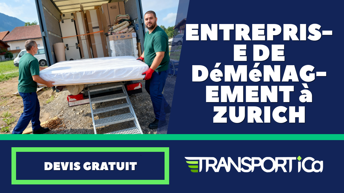 Entreprise de déménagement à Zurich