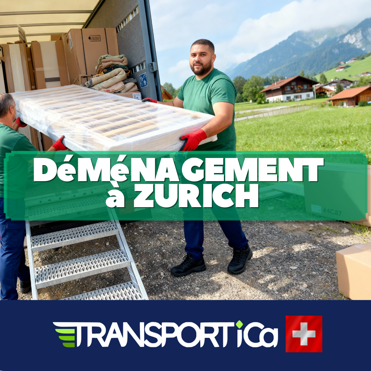 Entreprise de déménagement à Zurich