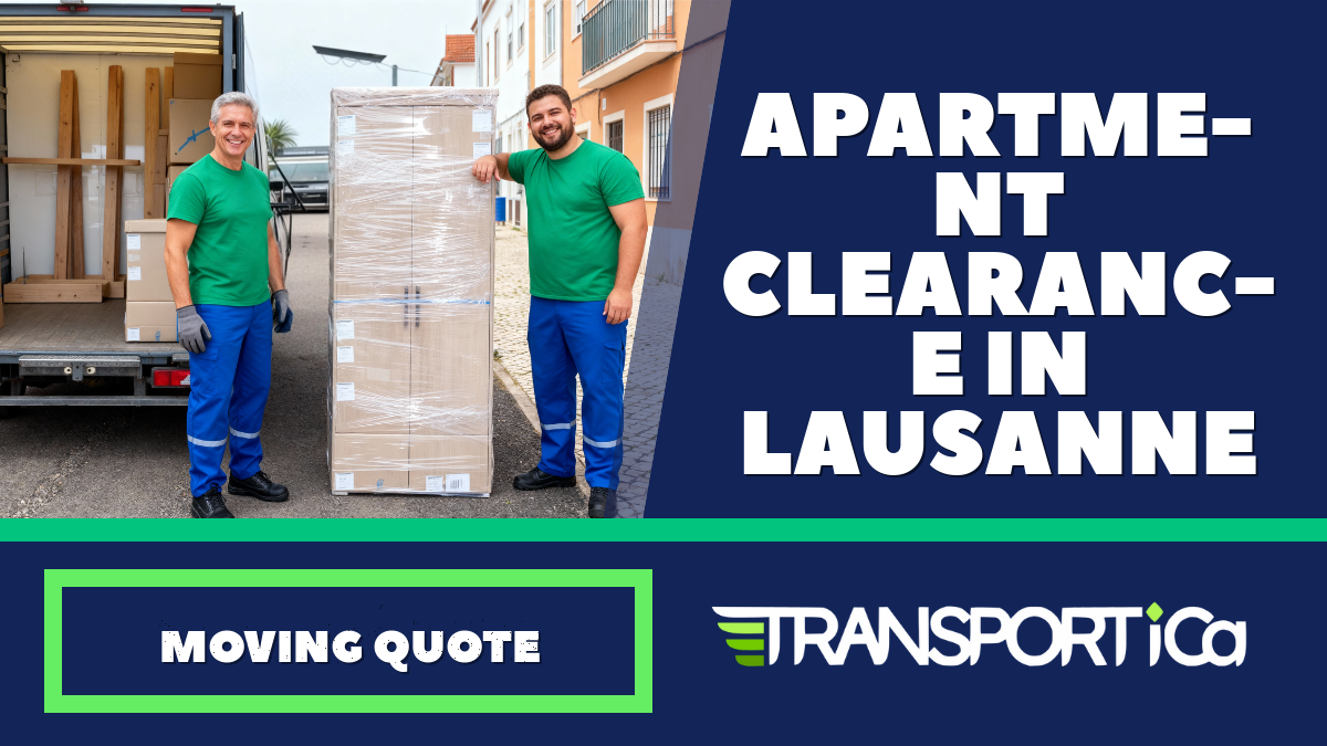 Apartment clearance in Lausanne