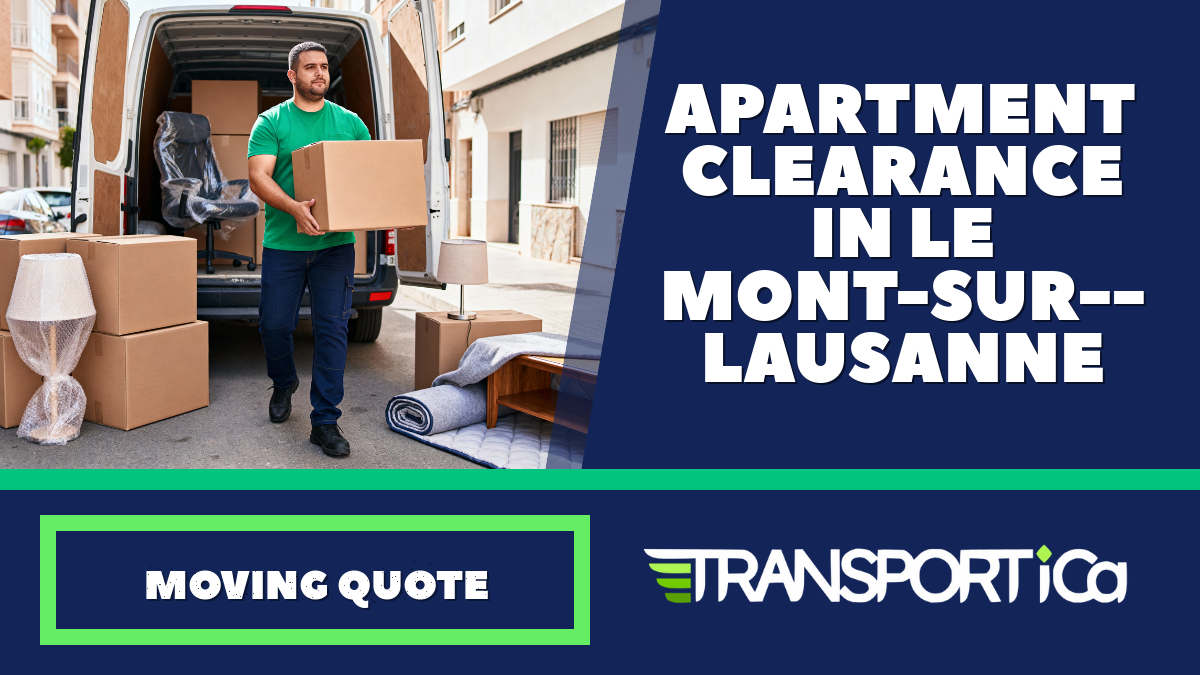 Apartment clearance in Le Mont-sur-Lausanne