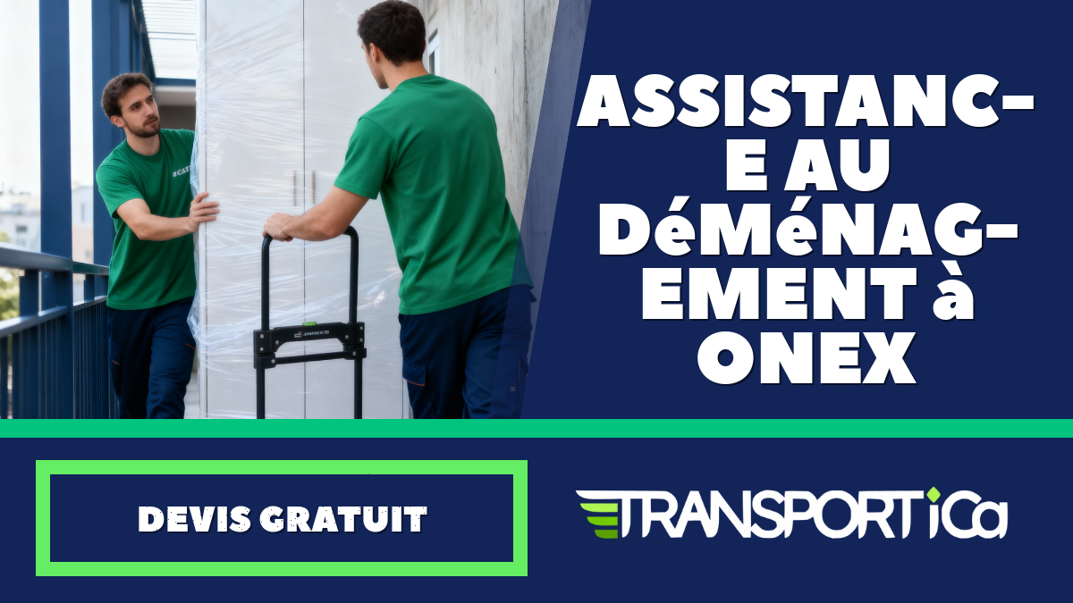 Assistance au déménagement à Onex
