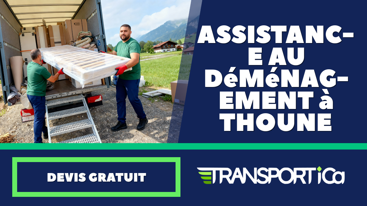 Assistance au déménagement à Thoune