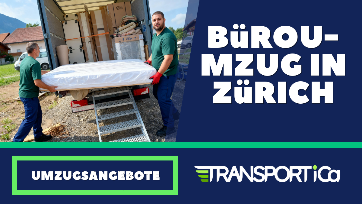 Büroumzug in Zürich