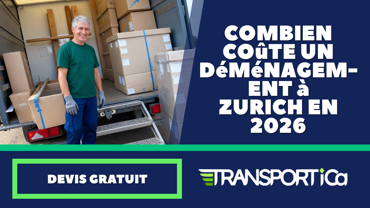 Combien coûte un déménagement à Zurich en 2026 ?
