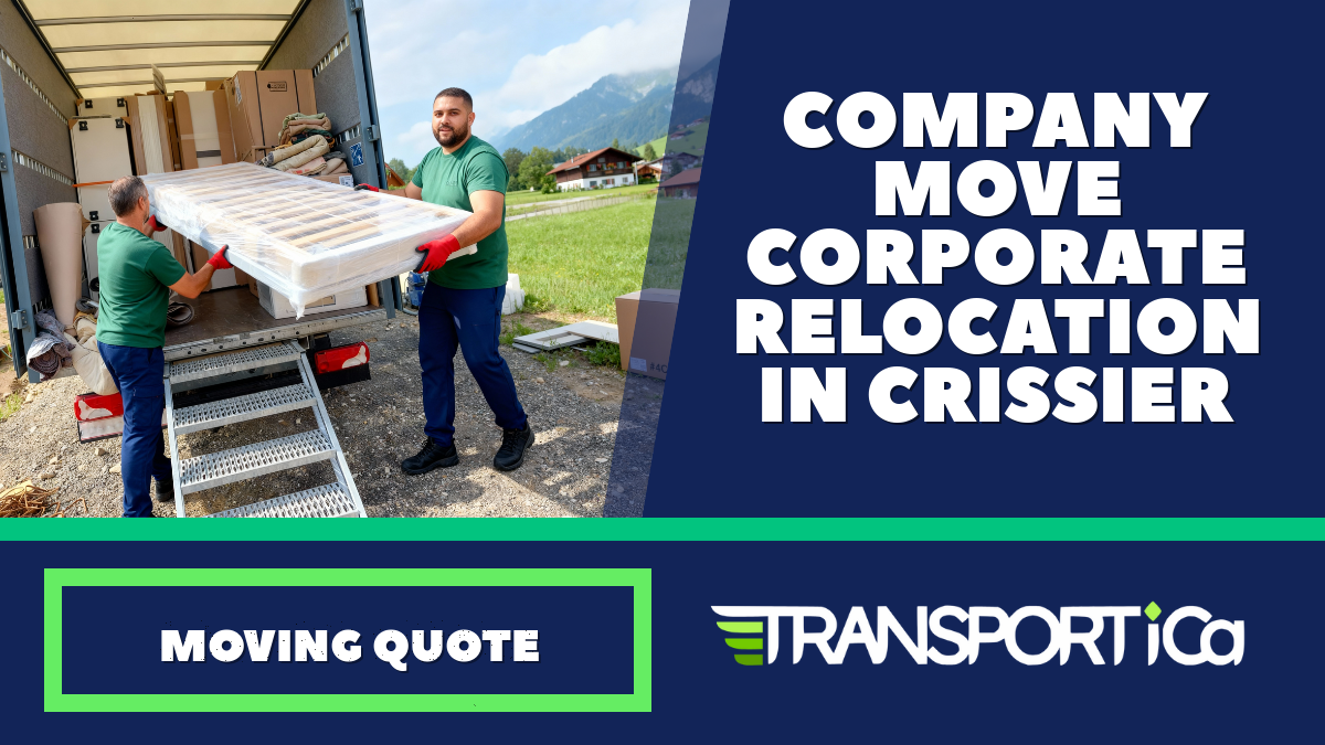 Company move / corporate relocation in Crissier