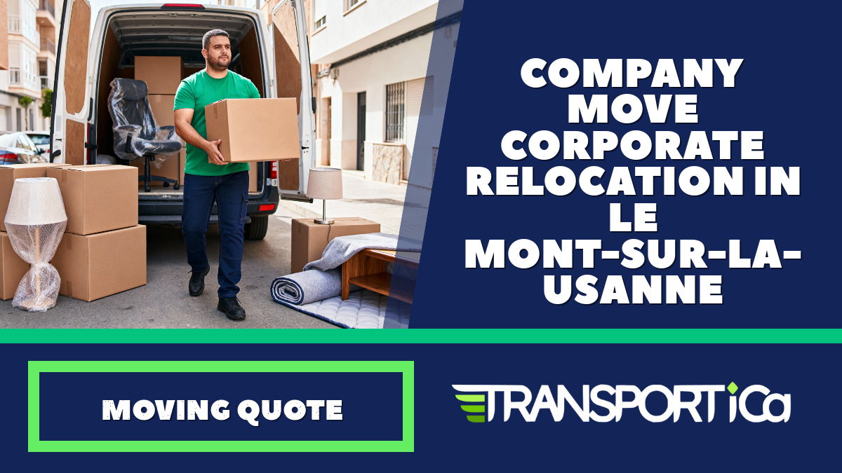 Company move / corporate relocation in Le Mont-sur-Lausanne
