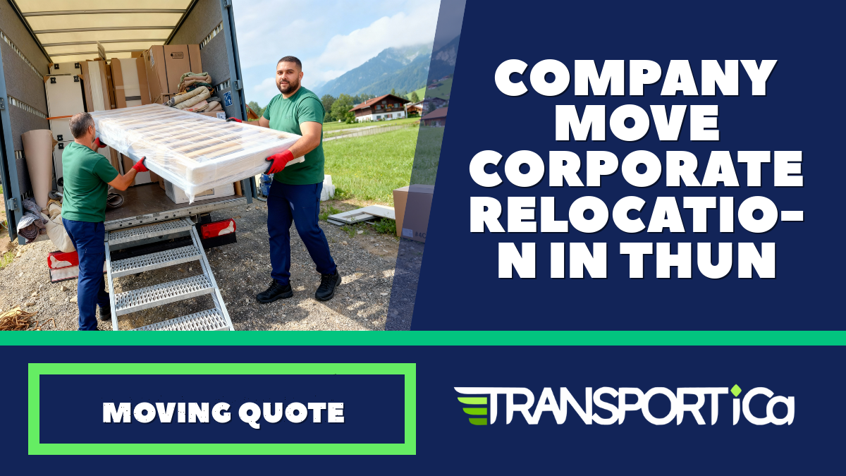 Company move / corporate relocation in Thun