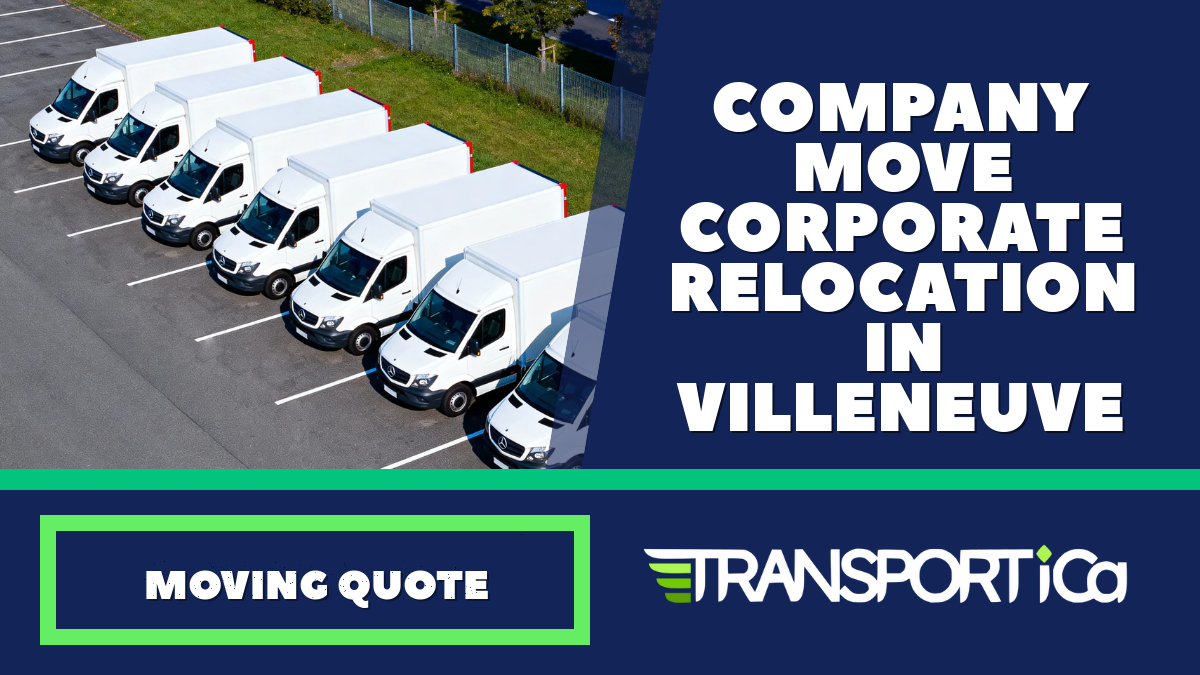 Company move / corporate relocation in Villeneuve