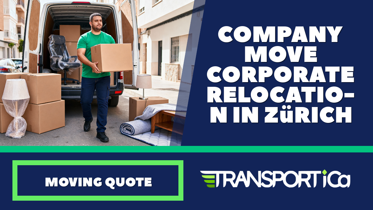 Company move / corporate relocation in Zürich