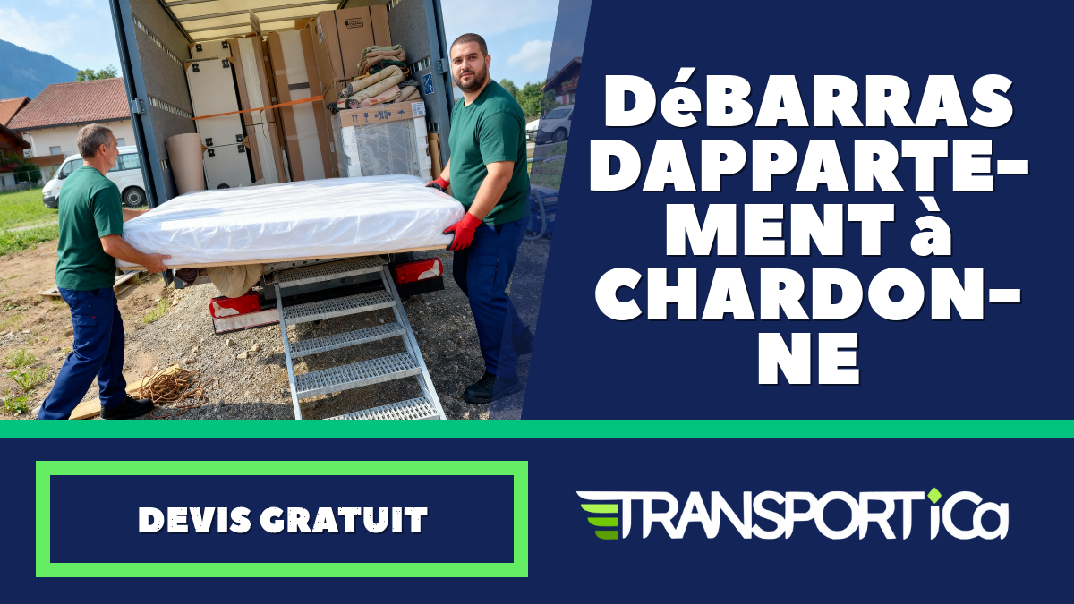 Débarras d’appartement à Chardonne