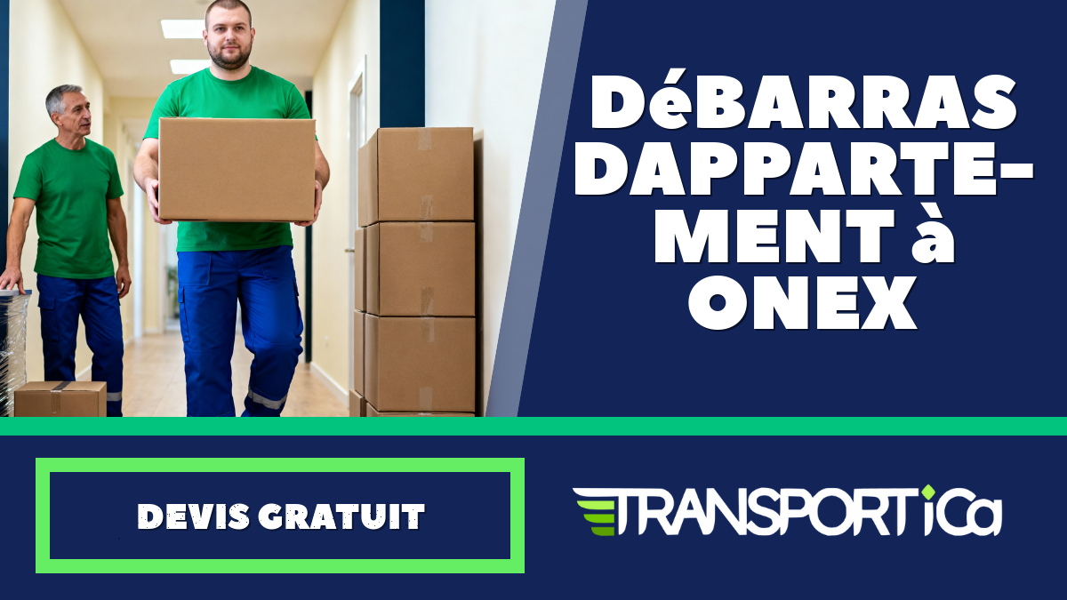 Débarras d’appartement à Onex