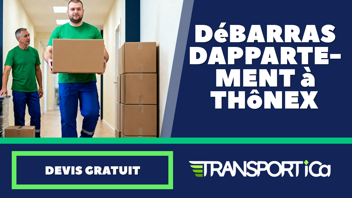 Débarras d’appartement à Thônex