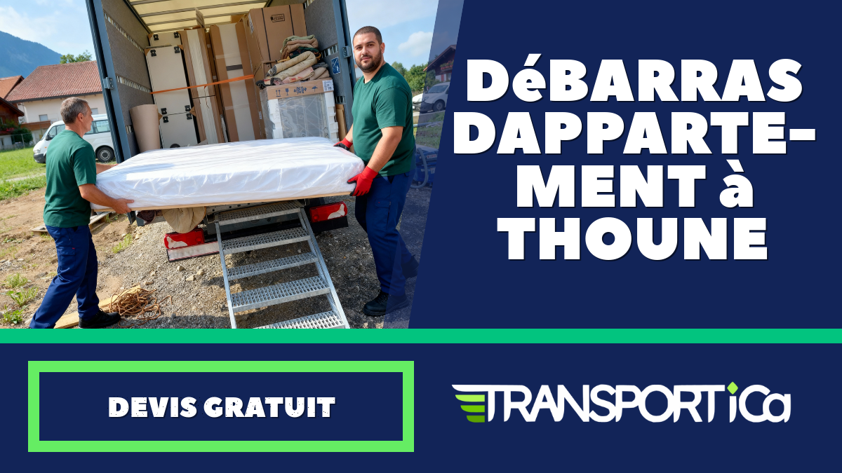 Débarras d’appartement à Thoune