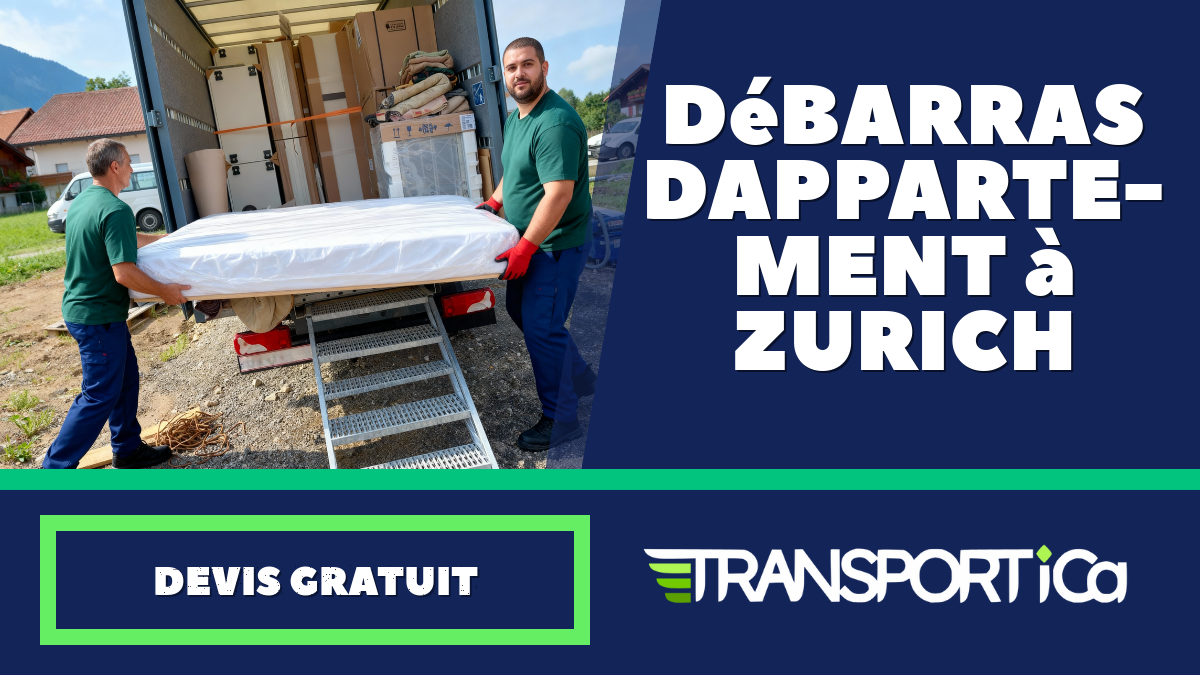 Débarras d’appartement à Zurich