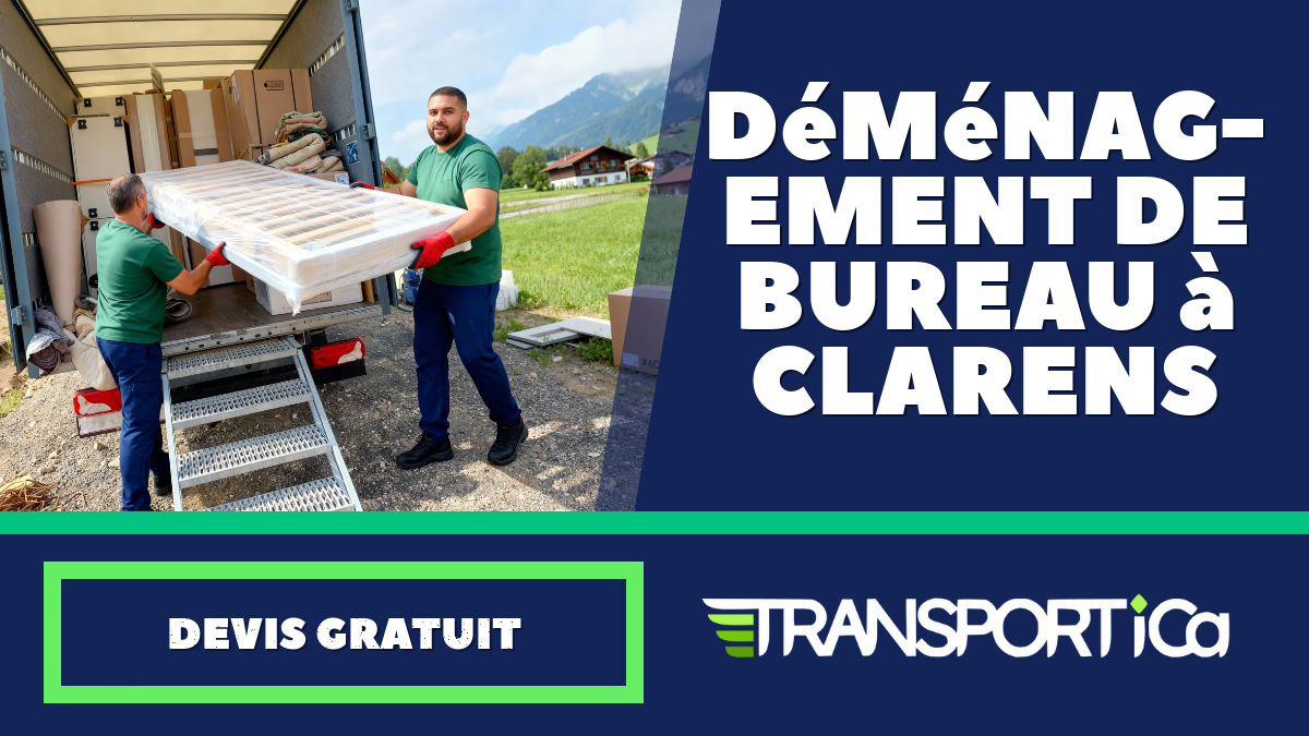 Déménagement de bureau à Clarens