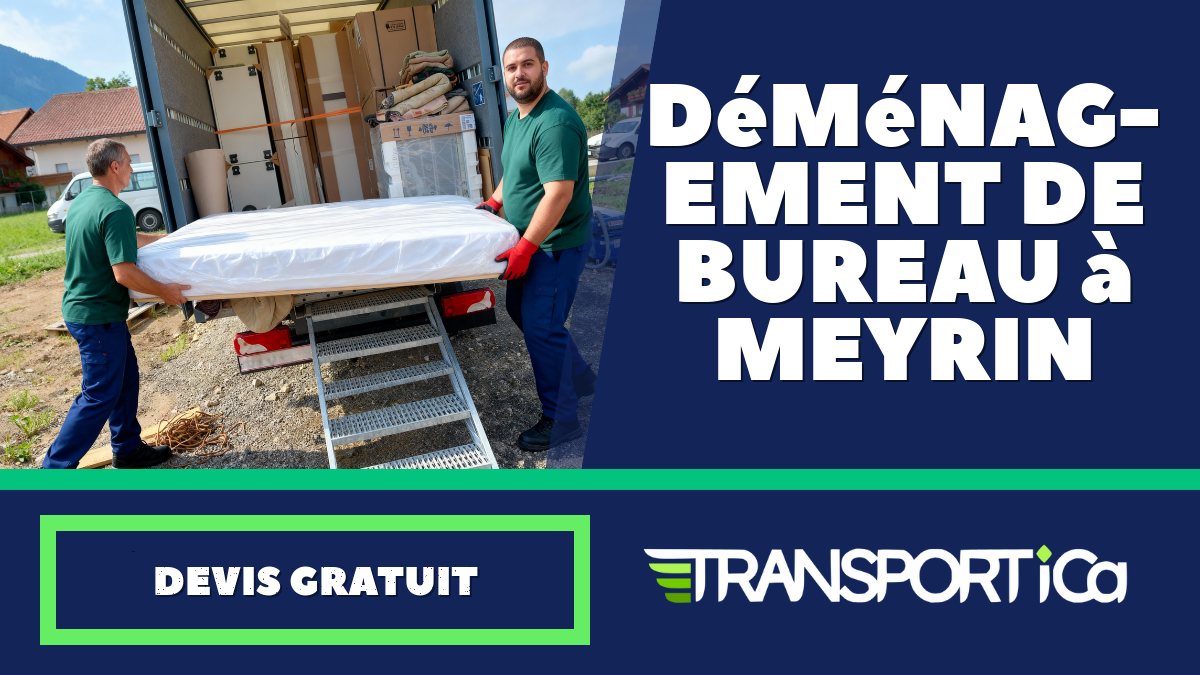 Déménagement de bureau à Meyrin