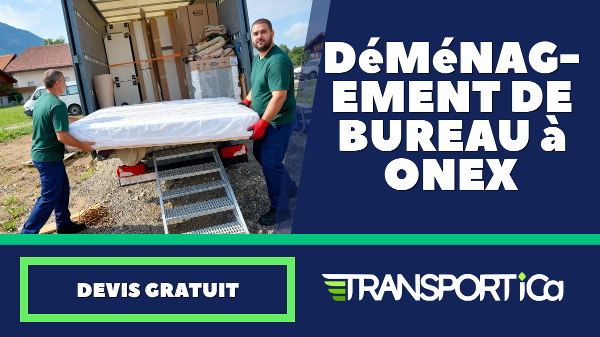 Déménagement de bureau à Onex