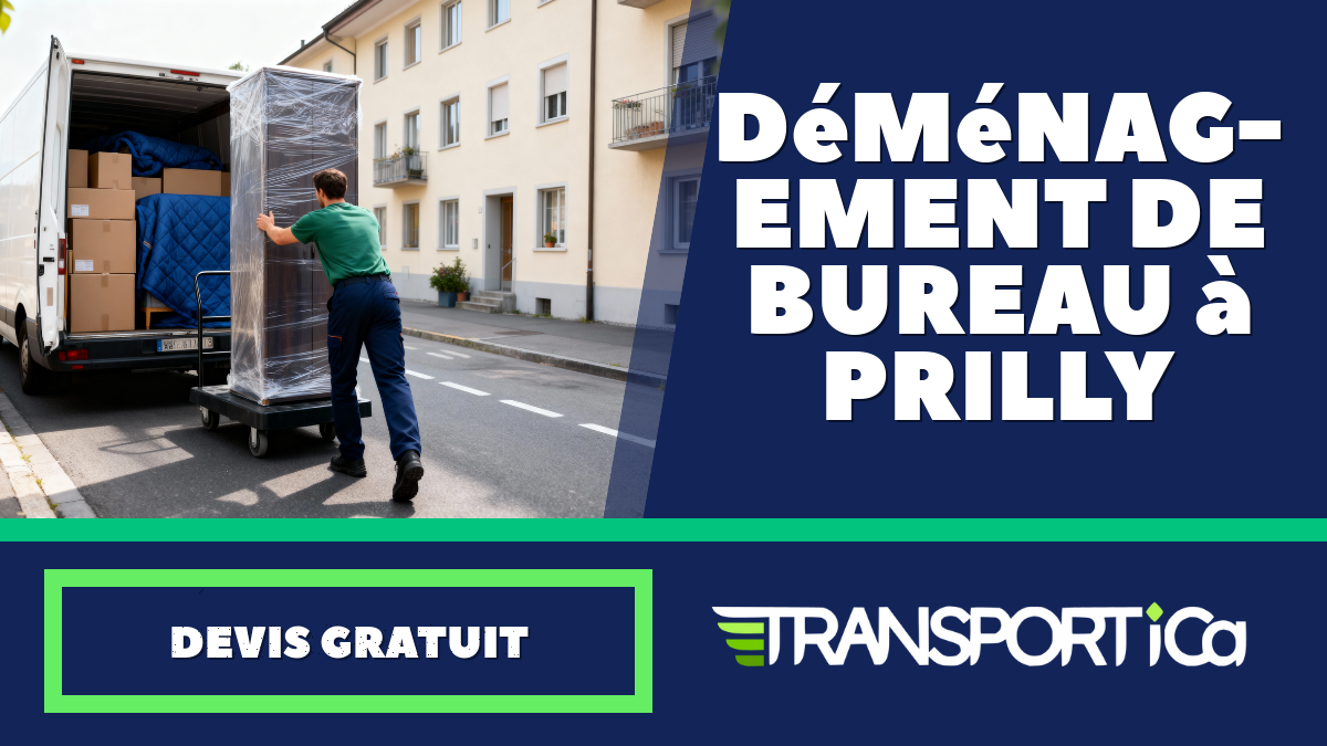 Déménagement de bureau à Prilly
