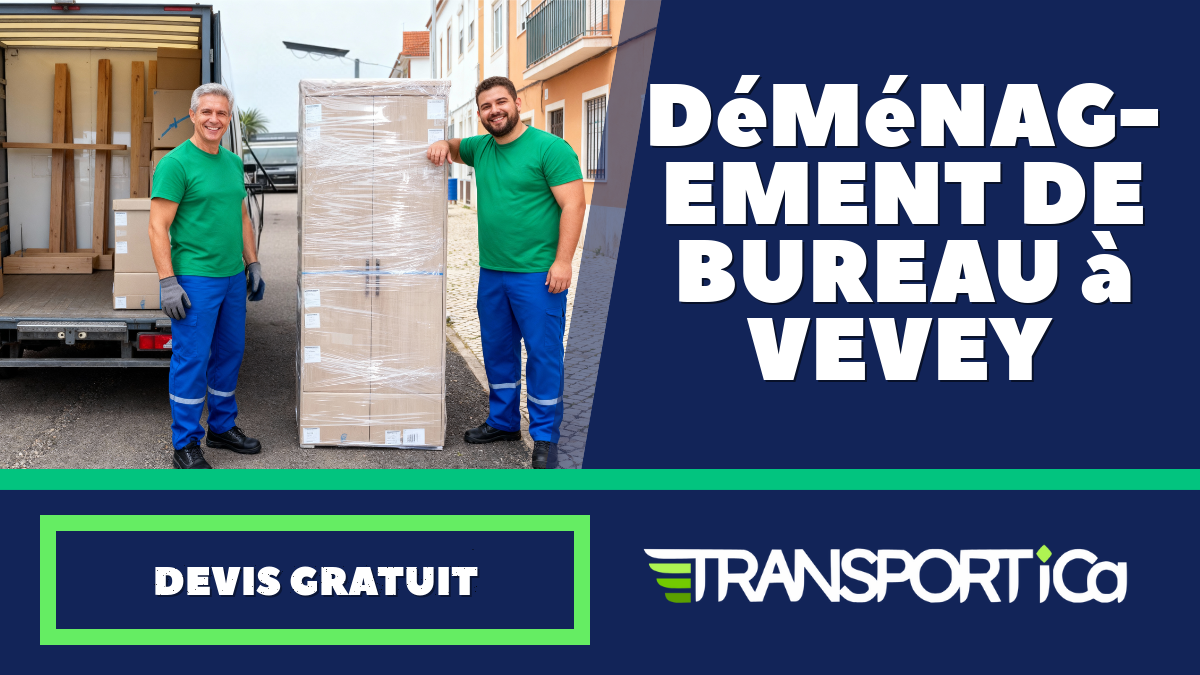 Déménagement de bureau à Vevey