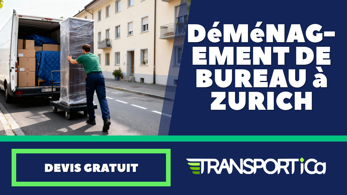 Déménagement de bureau à Zurich