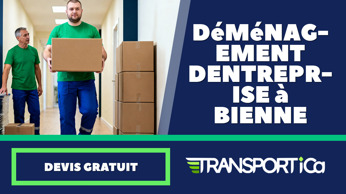 Déménagement d’entreprise à Bienne
