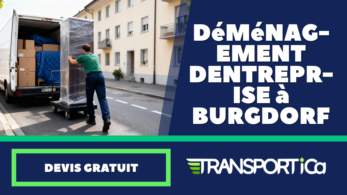 Déménagement d’entreprise à Burgdorf