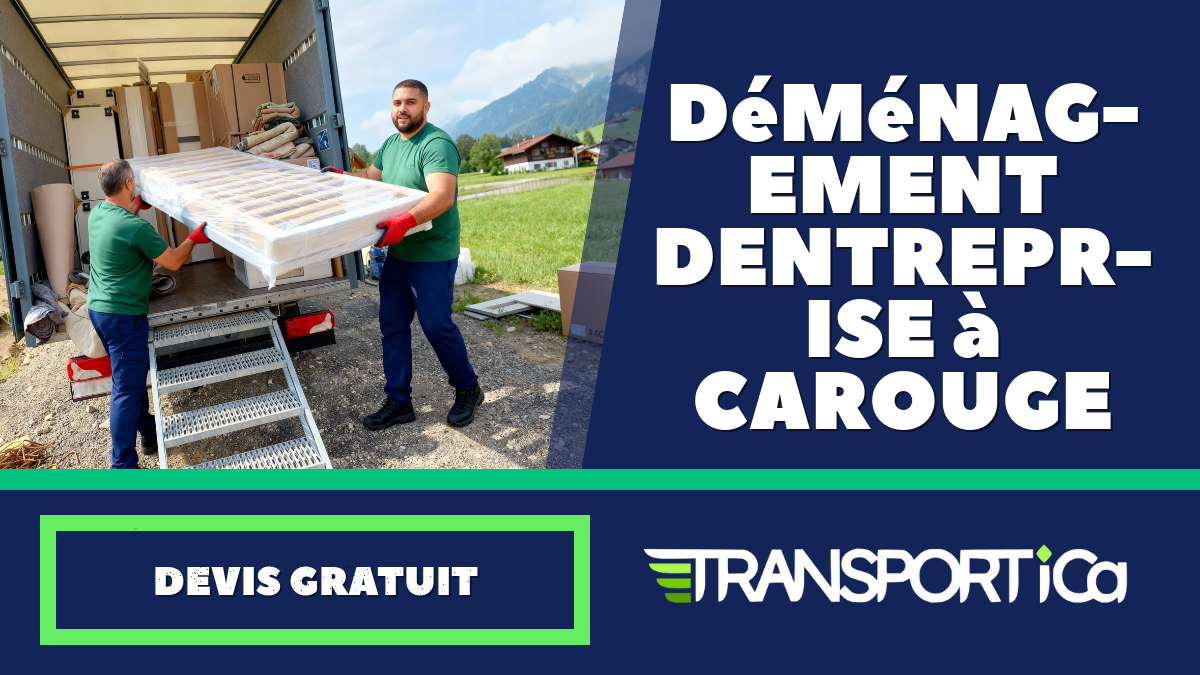 Déménagement d’entreprise à Carouge