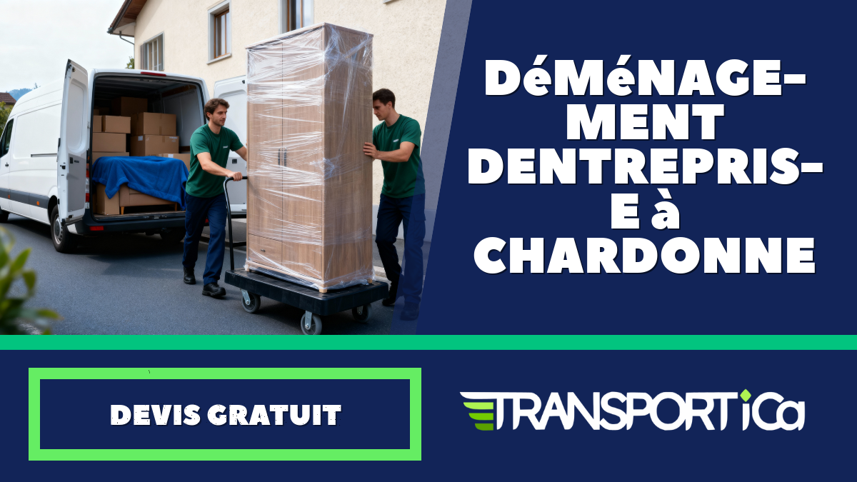 Déménagement d’entreprise à Chardonne