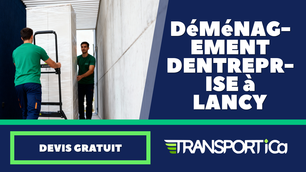 Déménagement d’entreprise à Lancy