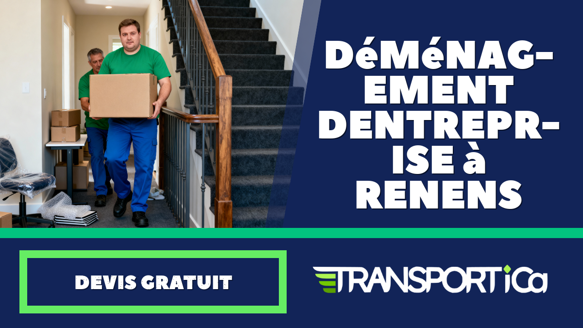 Déménagement d’entreprise à Renens