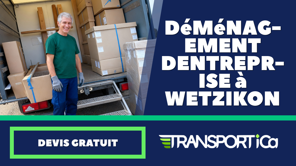 Déménagement d’entreprise à Wetzikon