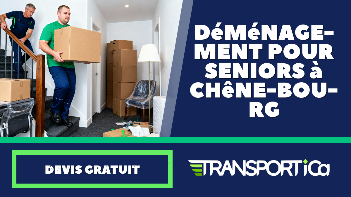 Déménagement pour seniors à Chêne-Bourg