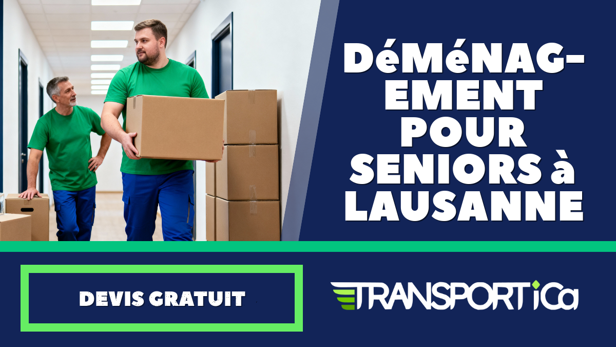 Déménagement pour seniors à Lausanne
