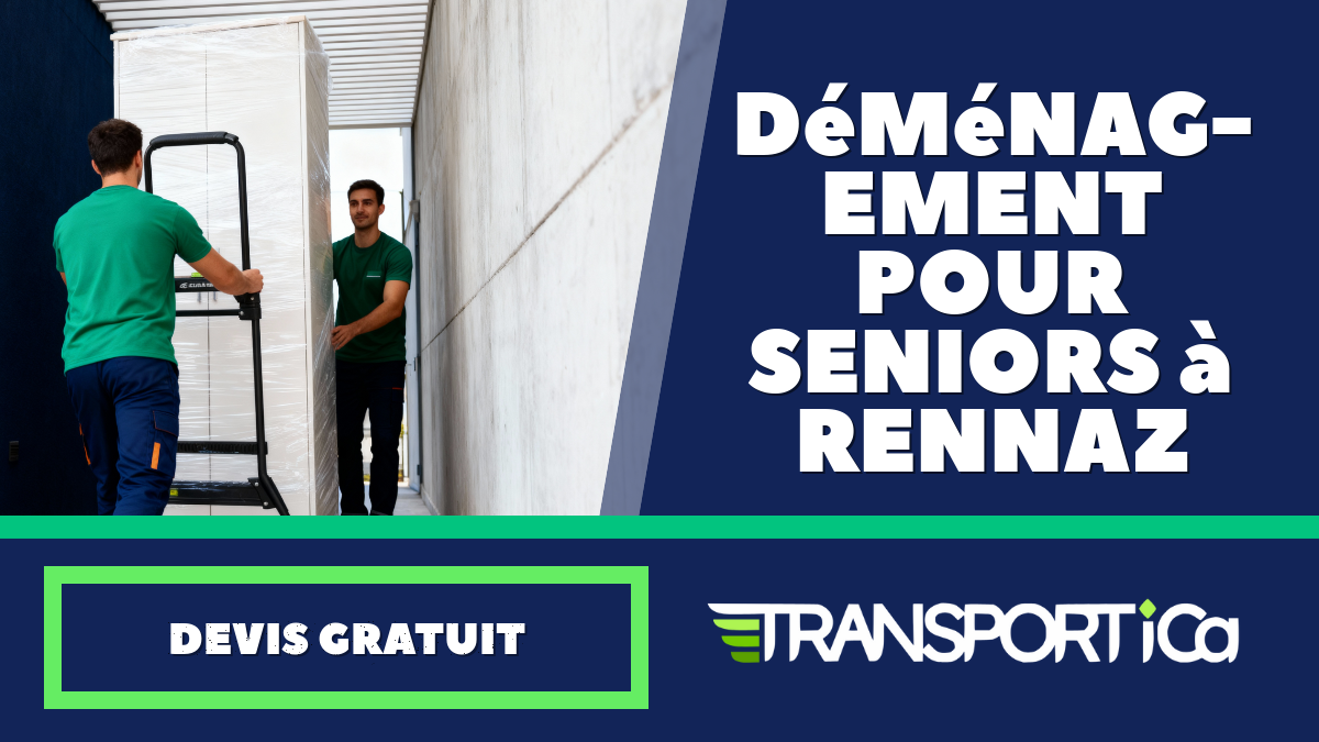 Déménagement pour seniors à Rennaz