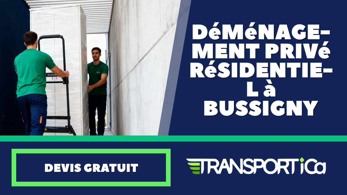 Déménagement privé / résidentiel à Bussigny
