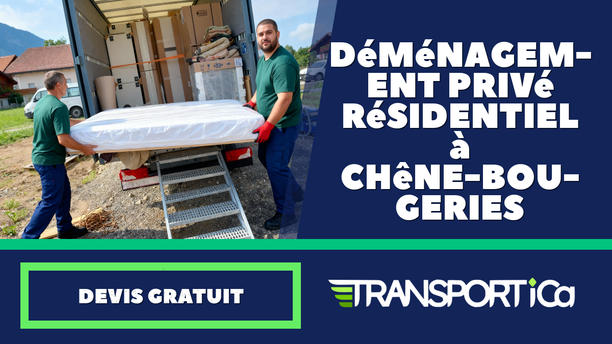 Déménagement privé / résidentiel à Chêne-Bougeries