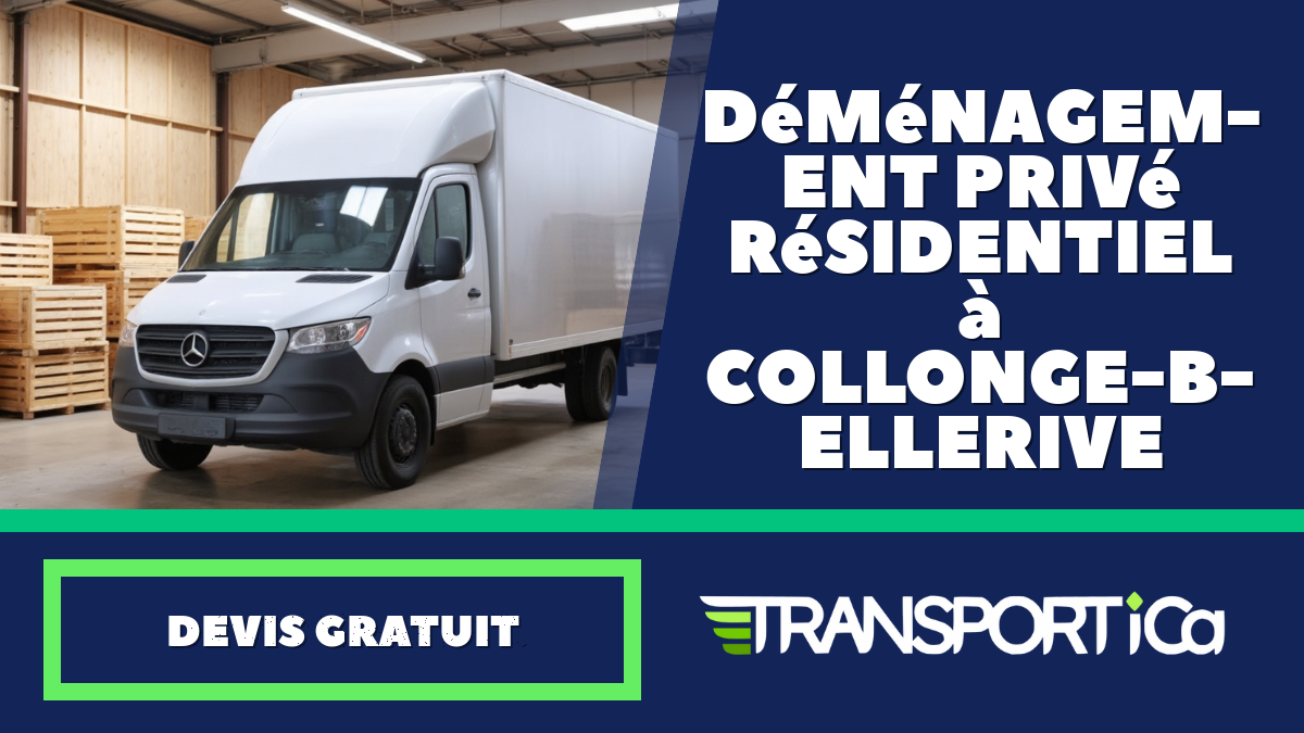 Déménagement privé / résidentiel à Collonge-Bellerive