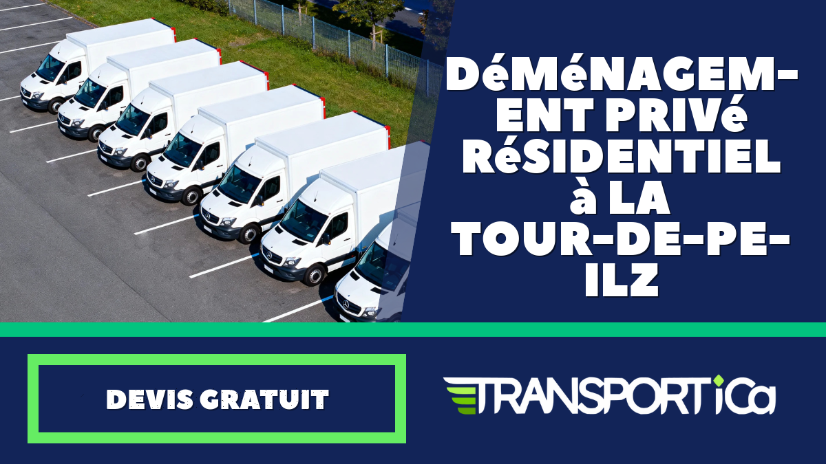 Déménagement privé / résidentiel à La Tour-de-Peilz