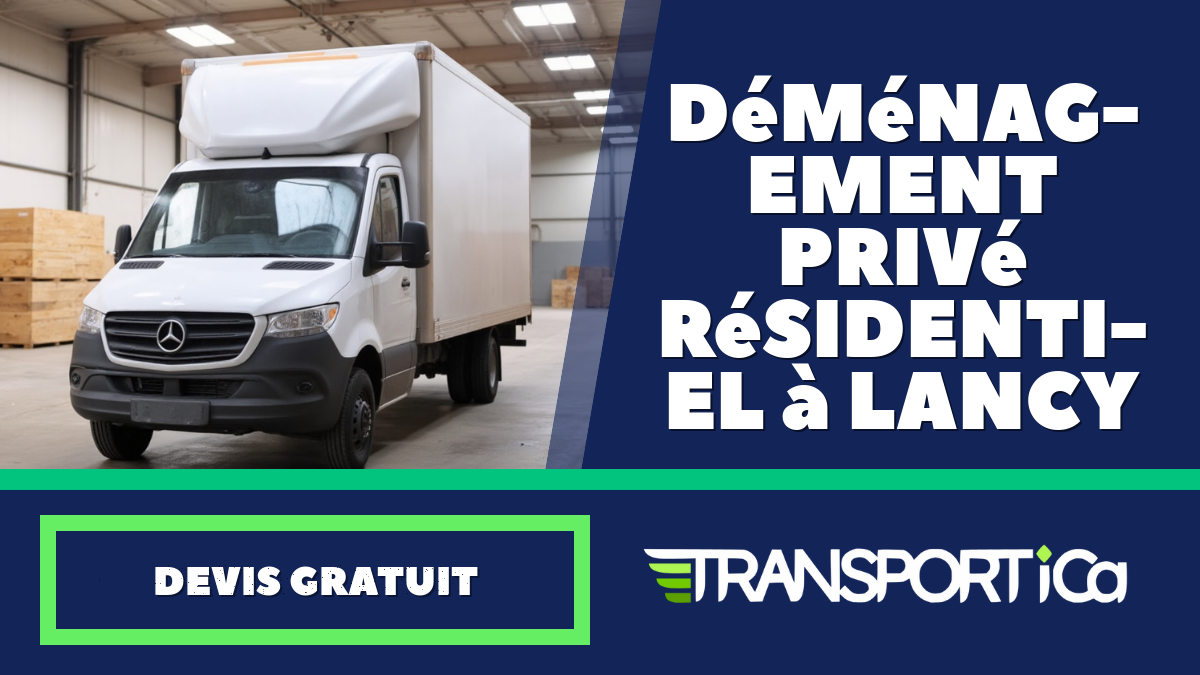 Déménagement privé / résidentiel à Lancy