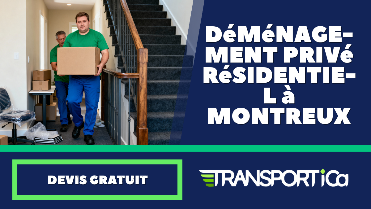 Déménagement privé / résidentiel à Montreux