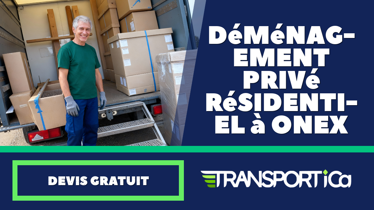 Déménagement privé / résidentiel à Onex