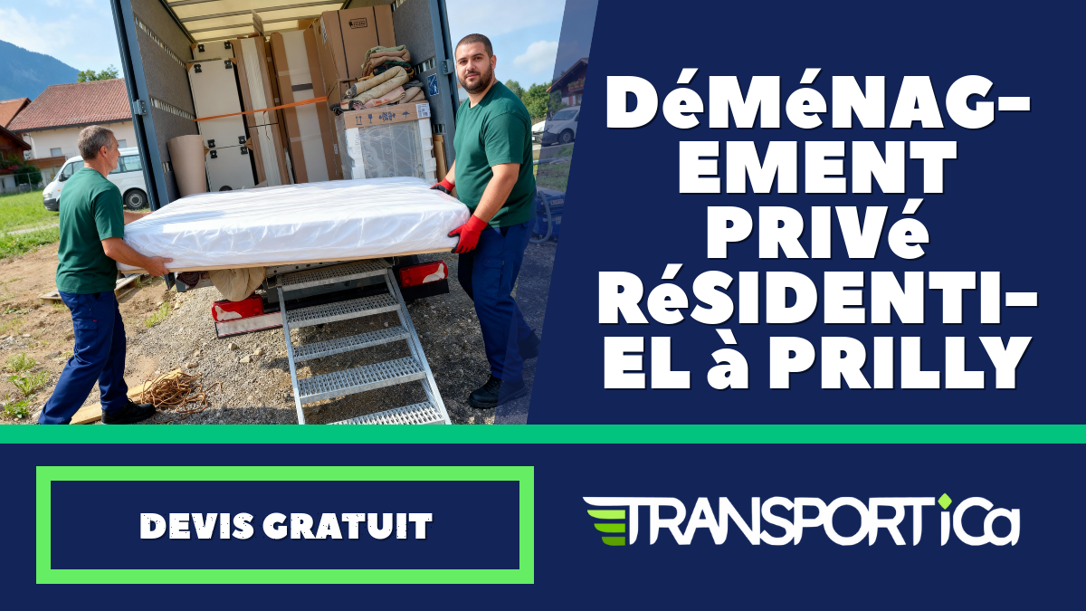 Déménagement privé / résidentiel à Prilly