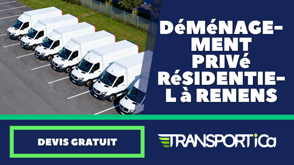 Déménagement privé / résidentiel à Renens