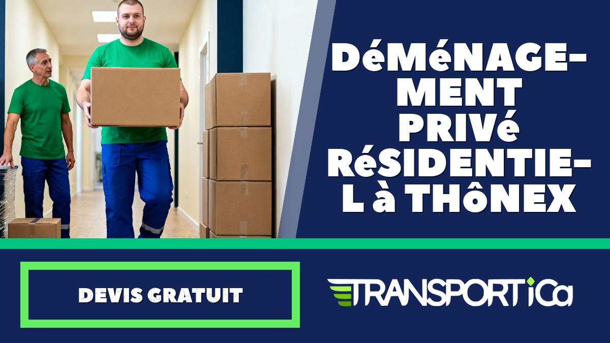 Déménagement privé / résidentiel à Thônex