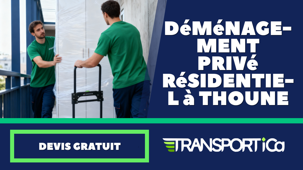 Déménagement privé / résidentiel à Thoune