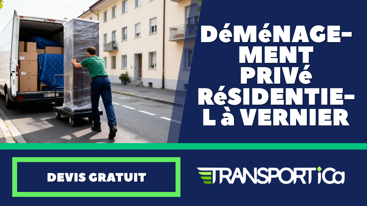 Déménagement privé / résidentiel à Vernier