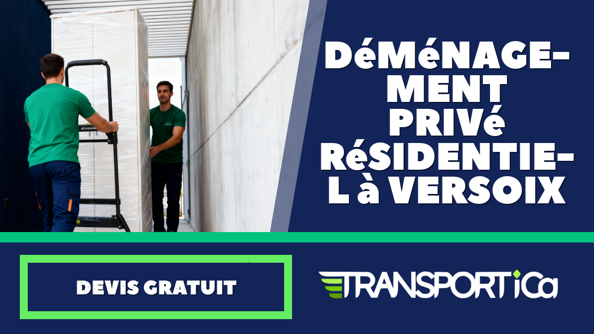 Déménagement privé / résidentiel à Versoix
