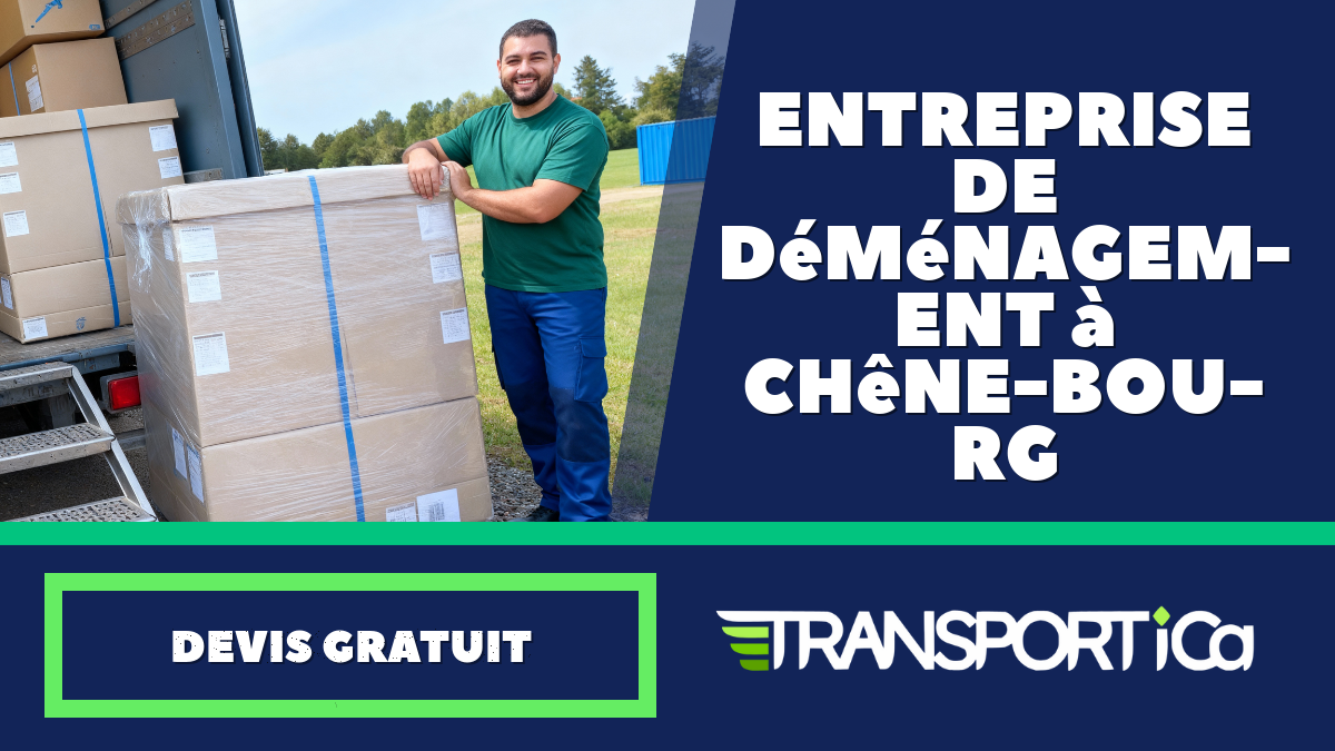 Entreprise de déménagement à Chêne-Bourg