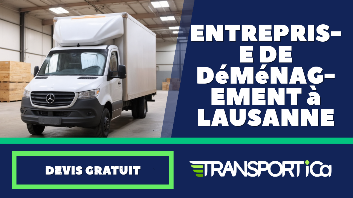 Entreprise de déménagement à Lausanne