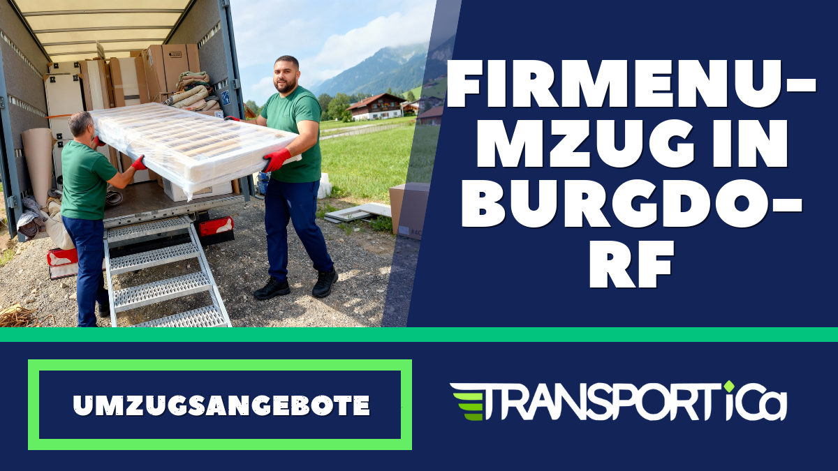 Firmenumzug in Burgdorf